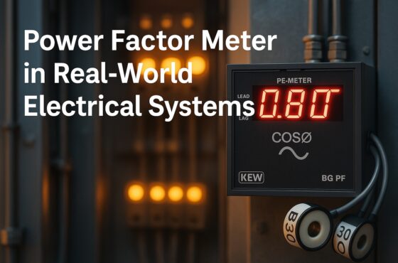 Power Factor Meter in Real-World Electrical Systems:-